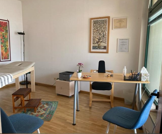 Lucia Bernhard's therapy studio in Perugia